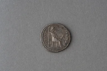 Denarius av Tiberius (silver)